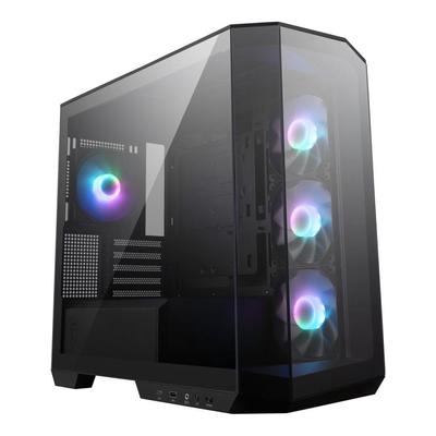 MSI MAG PANO M100R PZ M-ATX Micro Tower Case with Window, Without Power Supply