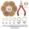 Plum Blossom Box Open Ring Closed Ring Single Ring Small Iron Ring DIY Handmade Jewelry Tools Ring Buckle Pliers Set