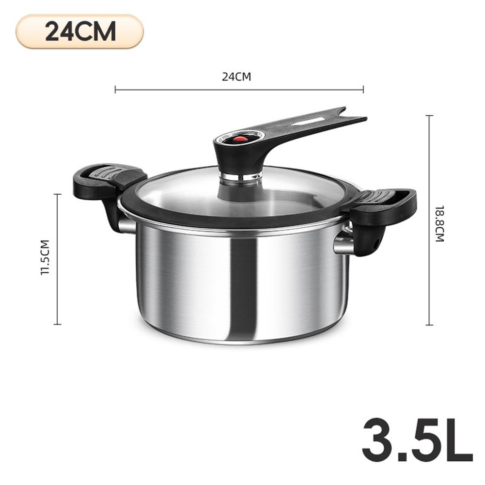 Pressure Cooker Slow Cooking Pot Effortless Cleanup