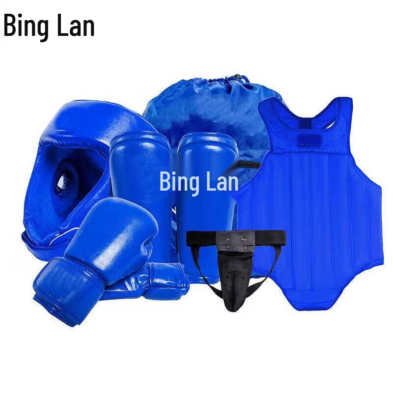 Binglan Sanda Boxing Combat Training Protective Gear Set