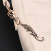 Animal Panther Pendant Keychain For Women Handbag Dangle Men Car Charm Ornaments Fashionable Diamond Jewelry Gifts