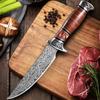 2022 Designer 5Cr15Mov Edelstahl 6 Zoll geschmiedetes Kochmesser Boning Camping serbisches Messer Küche Metzgermesser Fleisch Obst Cleaver