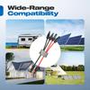 2 To 4/6/8 Y Branch P Solar Connectors Tool-Free 10AWG Solar Panel Cable Splitter for Photovoltaic System Boat RV Solar Panel