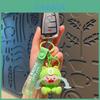 Creative Silicone Keychain For Women Cute Tearful Doll Keyring Gift For Friends