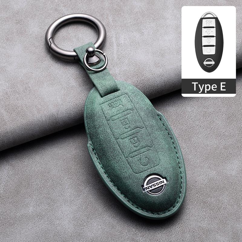 Car Key Remote Case Cover Holder For Nissan Tiida Qashqai J11 J10 Micra Kicks Altima X-Trail Fuga Navara Leaf Note Sentra Murano