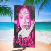 Popular Singer S-sade Microfiber Blanket Quick Drying Beach Towels Oversized Printing Super Absorbent Pool Towel Blanket