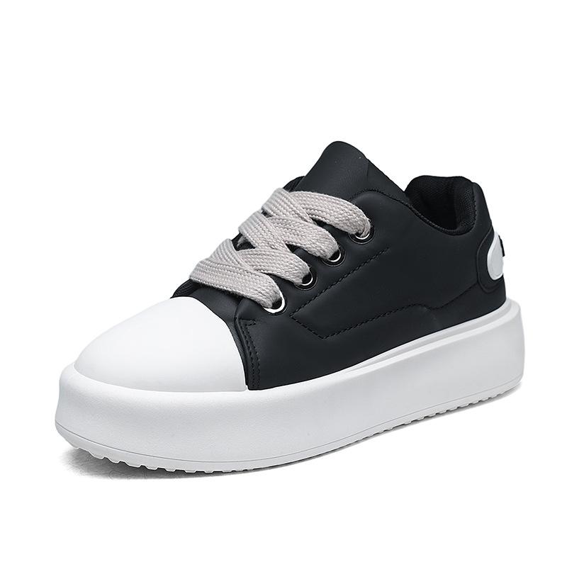 Board-Schuhe neue Herrenschuhe Nischendesign Plateau Freizeitschuhe hässlich süße Mode Sportschuhe vielseitige kleine weiße Schuhe Brotschuhe