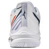 Mizuno Wave Exceed Tour 7 Comfortable Fit Shock Absorption Durable Low-Top Tennis Shoes Men sneaker White Dark-Blue Orange 61GA267002