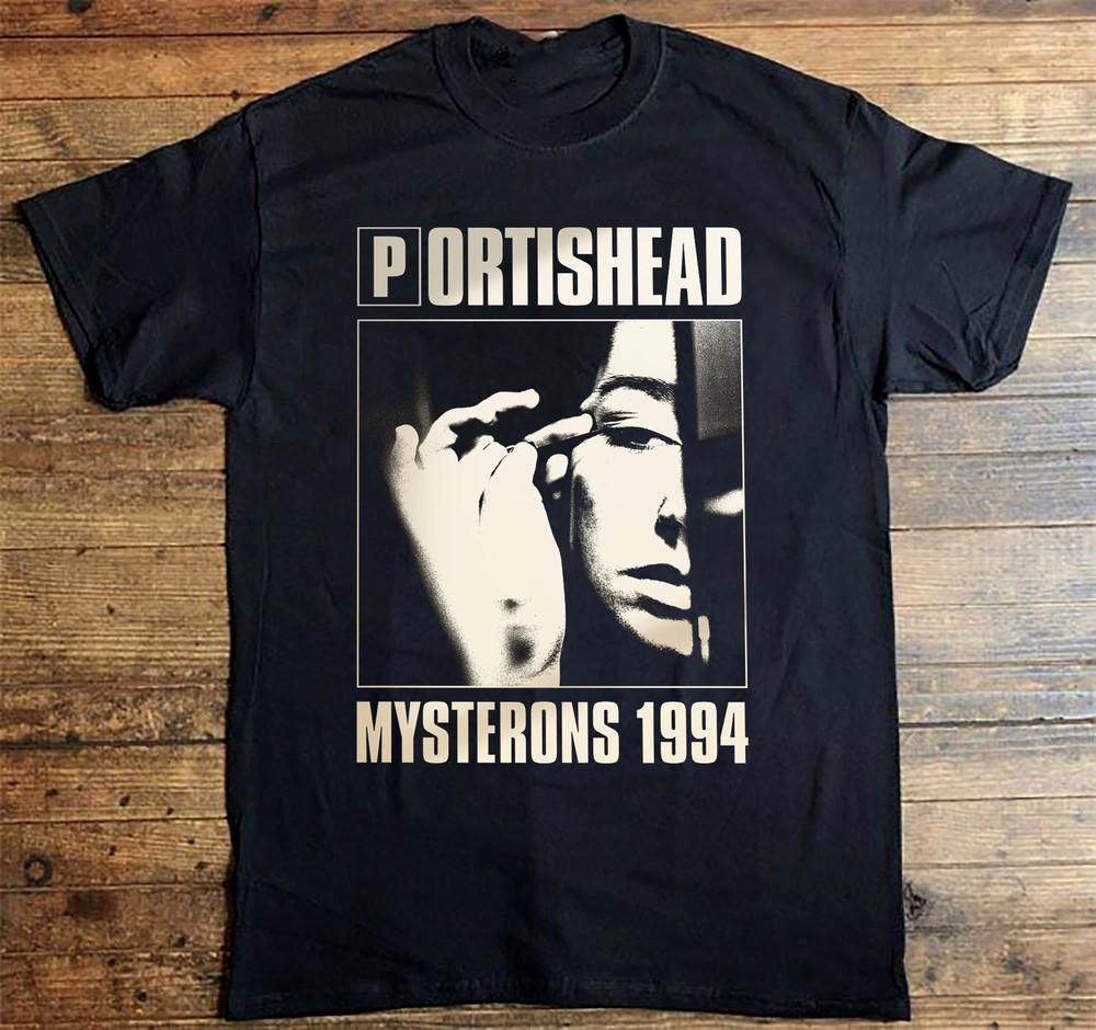 Collection Portishead Mysterons 1994 Black  All Size Unisex T-Shirt S