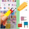 DanYun 110pcs Mini Flat Fuse Small Fuse Car Fuse 2A 3A 5A 7.5A