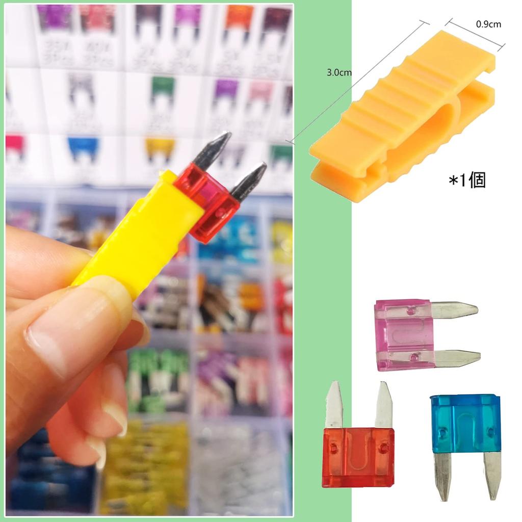 DanYun 110pcs Mini Flat Fuse Small Fuse Car Fuse 2A 3A 5A 7.5A