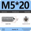 304 Stainless Steel Internal Hex Set Screw | Headless Grub Screw M2-M16