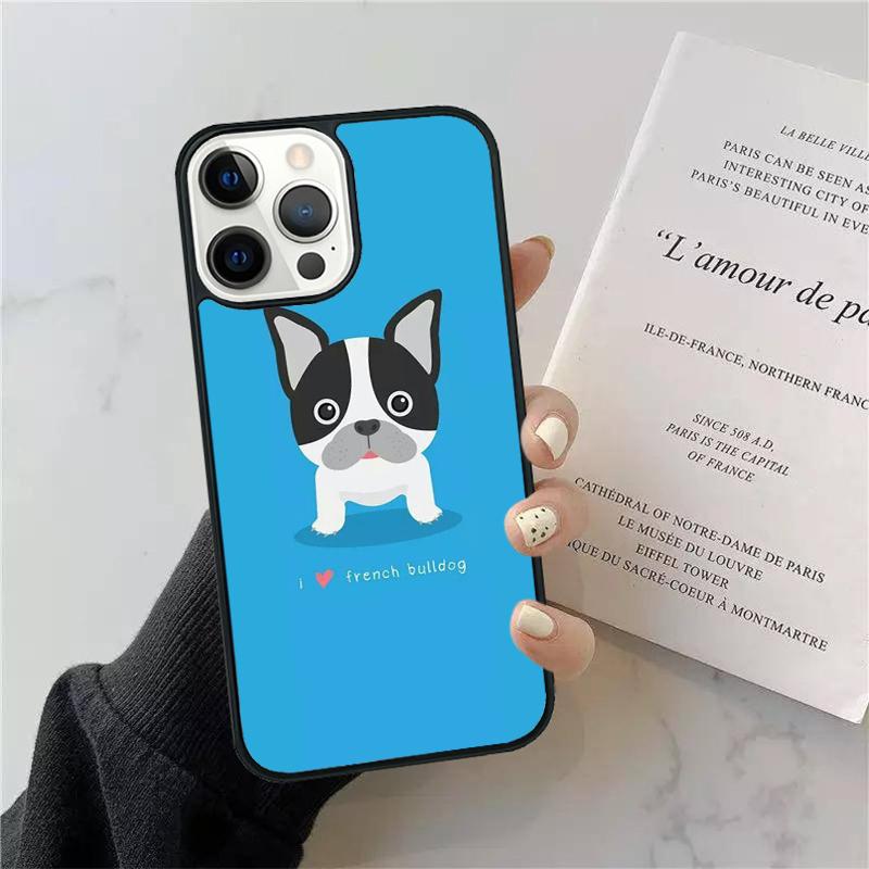 french bulldog Phone Case Cover For iPhone 17 Air 16 15 14 Plus 11 12 13 Pro Max Apple max