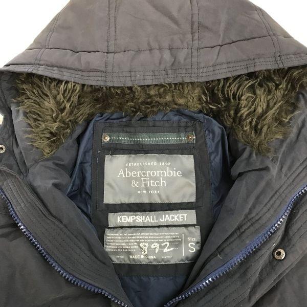 Abercrombie & Fitch 80% Thick Down Jacket Men’s S Charcoal Gray(USED)