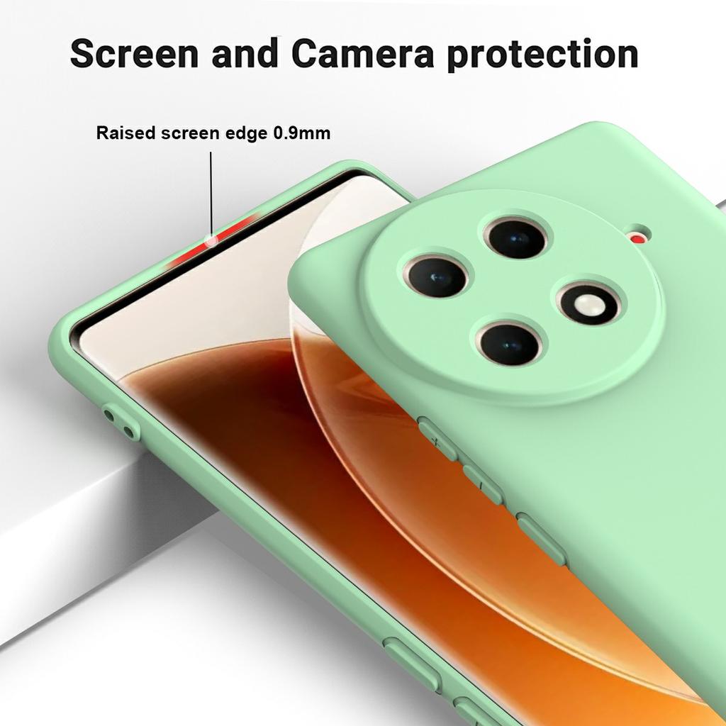 For TECNO Camon 30S Pro 4G/30S 4G Case Liquid Silicone Anti-Scratch Phone Cover with Hand Strap