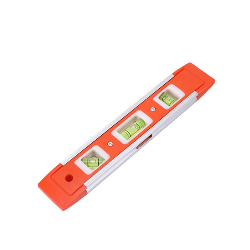 Magnetic Spirit Level Bubble Ruler Portable Pocket Spirit Level Tool Vertical Horizontal Bubble Level Measure Instruments