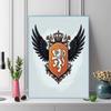 KNVB 100% Round Full Drill 5D DIY Diamond Painting Embroidery Cross Stitch Rhinestone Décor