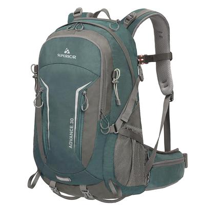 Superior 30L Alpinistyczny Lekki dla Mężczyzn i z Systemem Hydratacyjnym Przeciwdeszczowym Niebieski Plecak, Plecak, Kobiety, Trekking, Wędrówki, Kemping, Glamping,