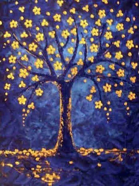 Diamond Embroidery Scenery Tree Diamond Painting Full Round Landscape Picture Of Rhinestone Mosaic Flowers Decor Home