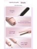 Korean Portable Ionic Hair Straightening & Curling Comb - Dual Purpose Wireless Set