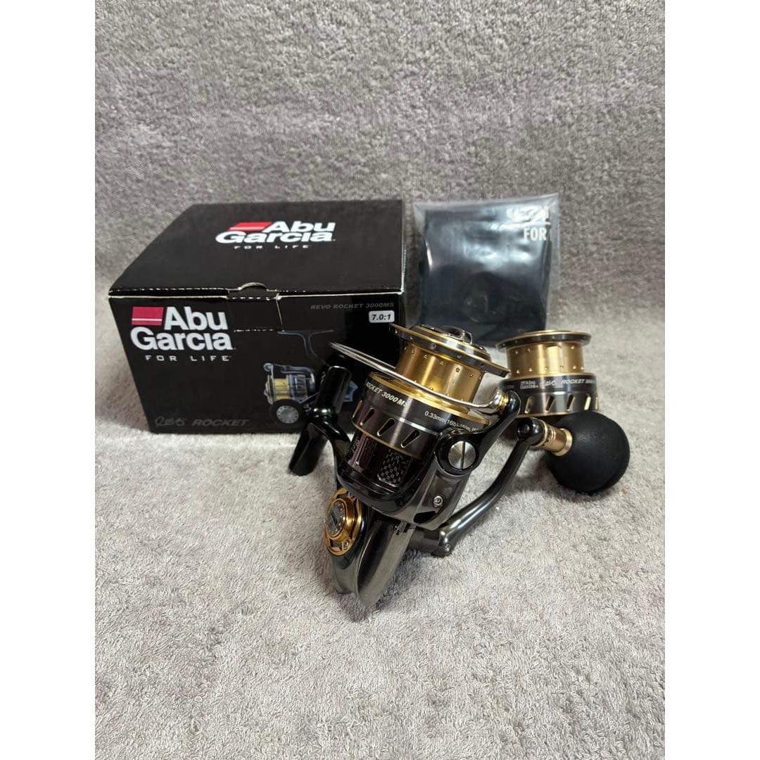 Used Abu Garcia Revo ROCKET 3000MS spinning reel in good condition
