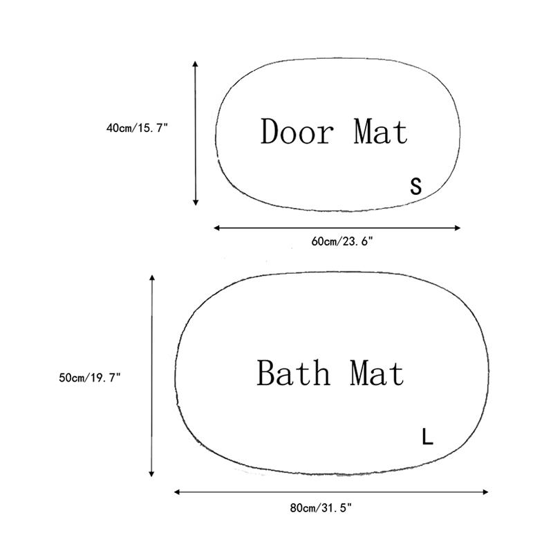 Cheap Bath Mat Non Slip Cute Cat Doormat Absorbent Carpets Entrance