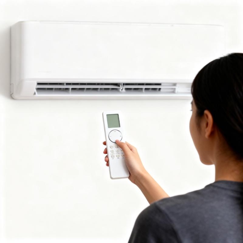 Ergonomic Air Conditioning Remote Controller For YBE1F Durability ABS Construction Long Ranges