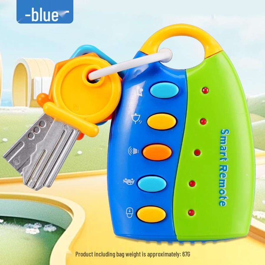 Infant Educational Toy Car Keys with Lights & Music