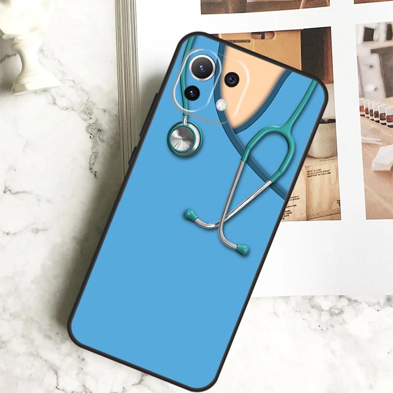 Funny Nurse Doctor Nursing Case For POCO X6 M6 Pro X5 X3 M5s F3 F5 Xiaomi 14 Ultra 12 13 Lite 11T 12T 13T Pro Cover