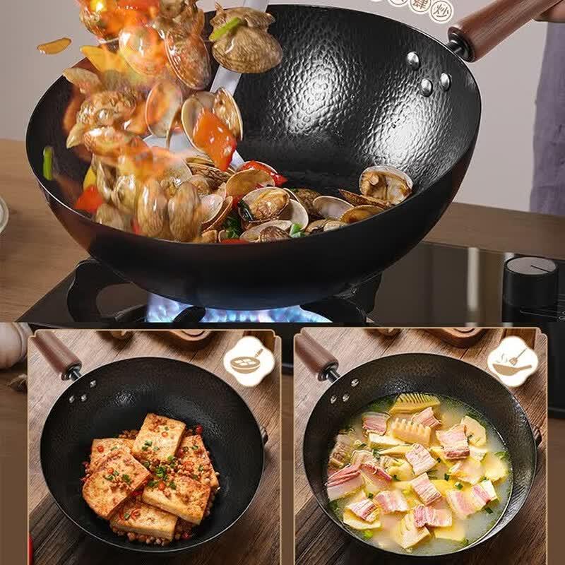 Supor HC32JT2 Hammered Fine Iron Wok