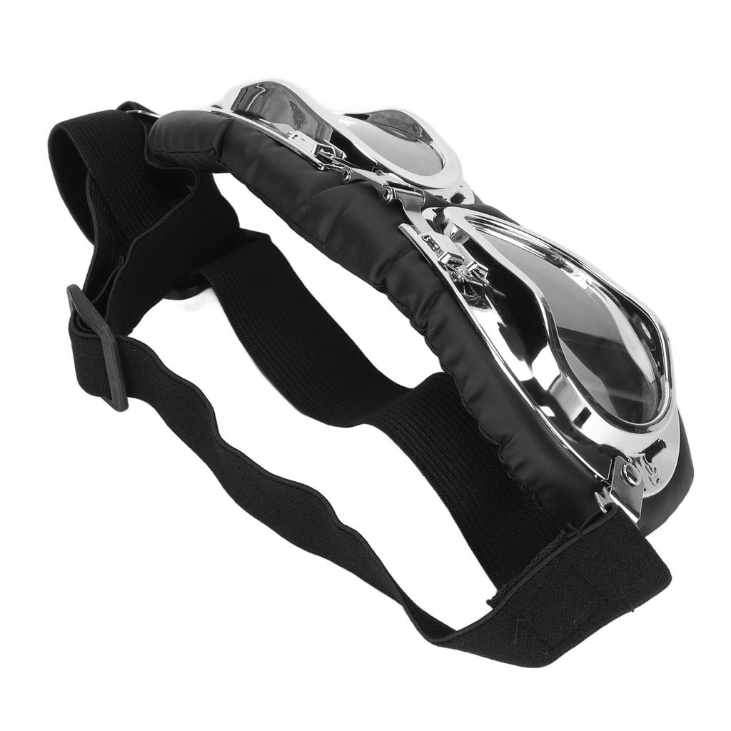 Hundebrille Hunde Augenschutz Sonnenbrille mit Klapprahmen und elastischem Band für mittelgroße bis große Hunde