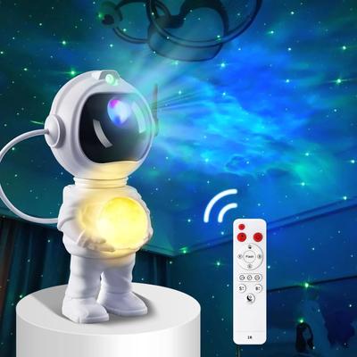 Astronaut Star Projector Galaxy Night Light, Space Projector, 2024 Upgrade Starry Nebula Ceiling Projection Lamp Remote Control for Party Wedding