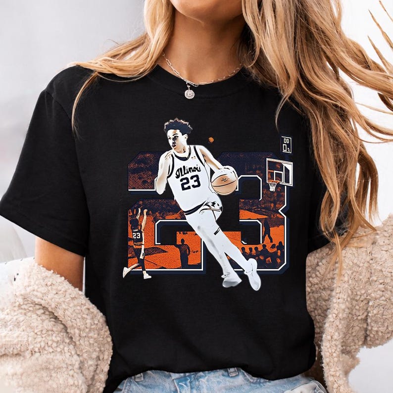 Keaton Wagler 23 Illinois Final Four 2026 Shirt, Indianapolis March Madness Tee, Indianapolis Basketball Fan Tee, Illini Basketball Shirt 4XL