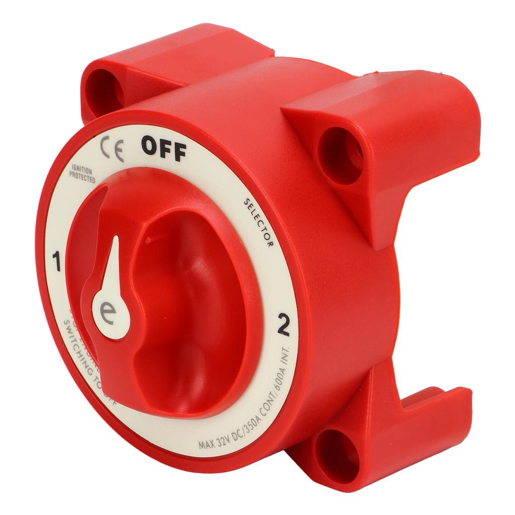 Battery Disconnect Switch Cut Off Power Kill Isolator 3 Levels 350A 32V DC for RV Marine Boat