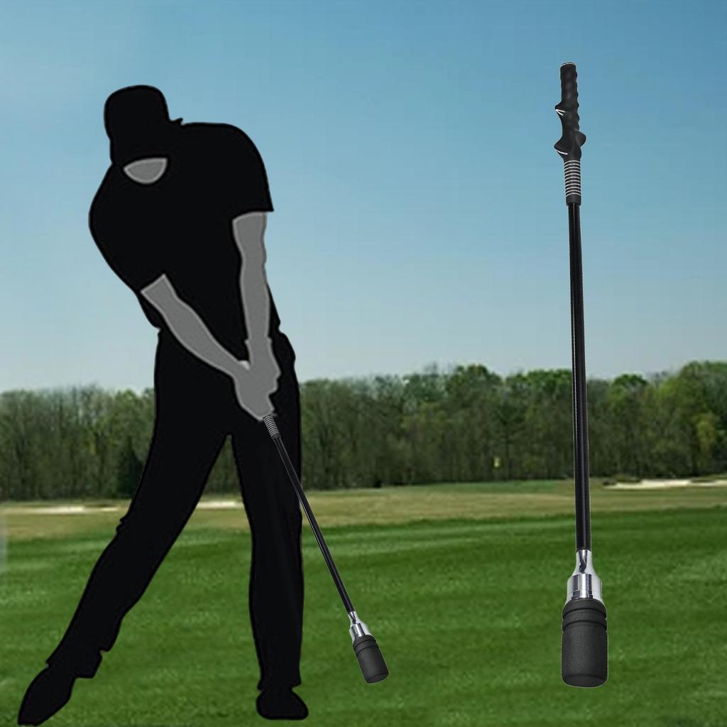 Golf Swing Trainer Posture Corrector Golf Alignment Stick Golf Swing Training Aid for Chipping Outdoor Exercise Driving Beginner