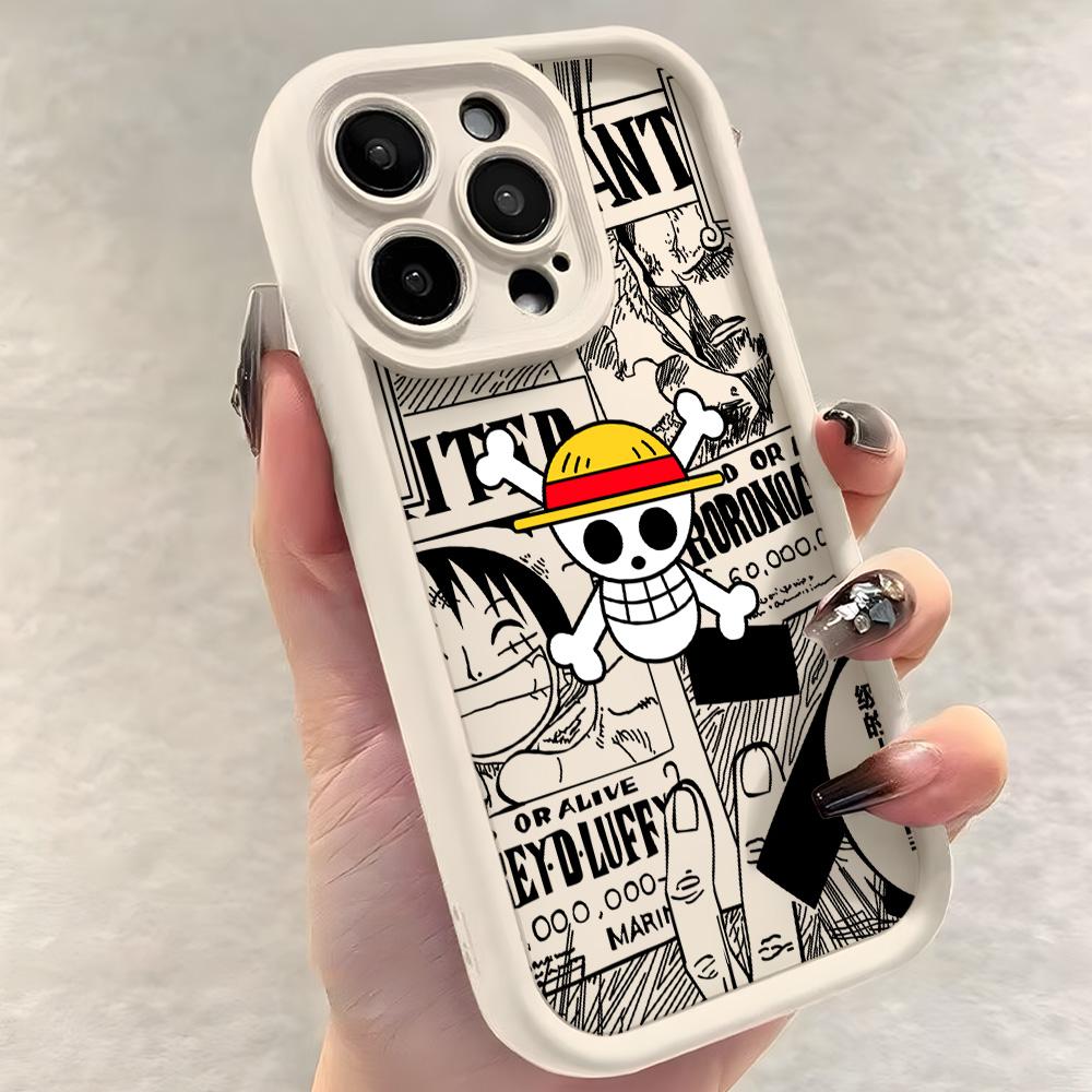 Ones Pieces Luffys Zoros Phone Case for Samsung S26 S25 S24 S23 S22 S21 S20 F06 M16 Note 20 FE Plus Ultra 4G 5G Soft Silicone