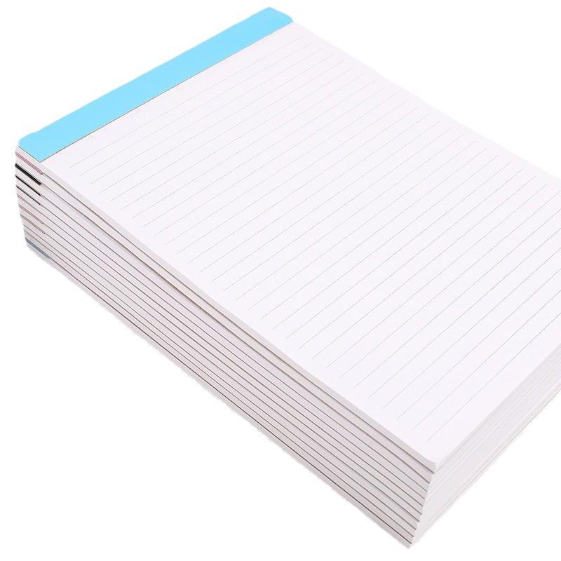 Tearable A4 Draft Notepad with Horizontal Lines