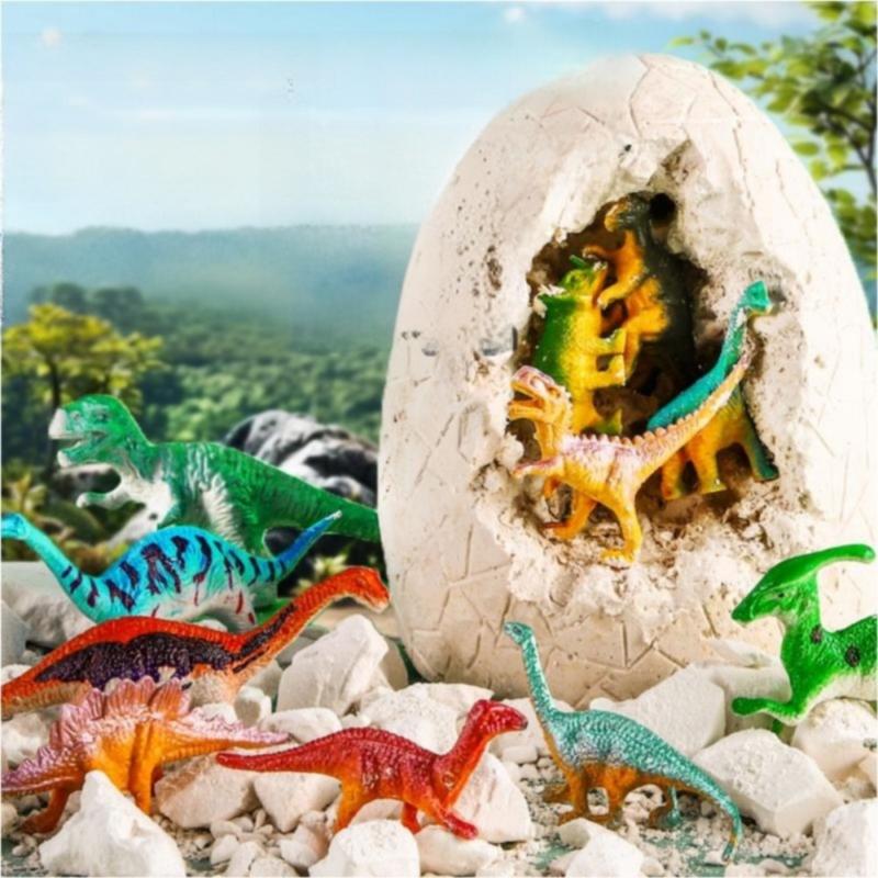 

Fossil Digging Strange Blind Box Gypsum Archaeological Toys New Dinosaur Eggs Model for Kid Boy 2