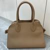 Lychee Patterned Top Layer Cowhide Tote Bag Genuine Leather Handbag Fashionable And Casual Large Capacity Women's Bag+single Shoulder Crossbody Bag