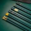 5/6/8Pair High Temperature Resistant Household One Person One Chopstick Meal Sharing Alloy Chopsticks