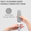 Double-Sided Pet Hair Remover, Pet Hair Tools Manual Electrostatic Sticky Lint Brush, for Cat, Clothing, Sofa, Furniture Clean