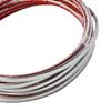 6mm * 3meter Silber Chrom Streifen Auto Tür Rand Flügel Stoßstange Moulding Trim Decor Tür Rand Kratzschutz Abdeckung