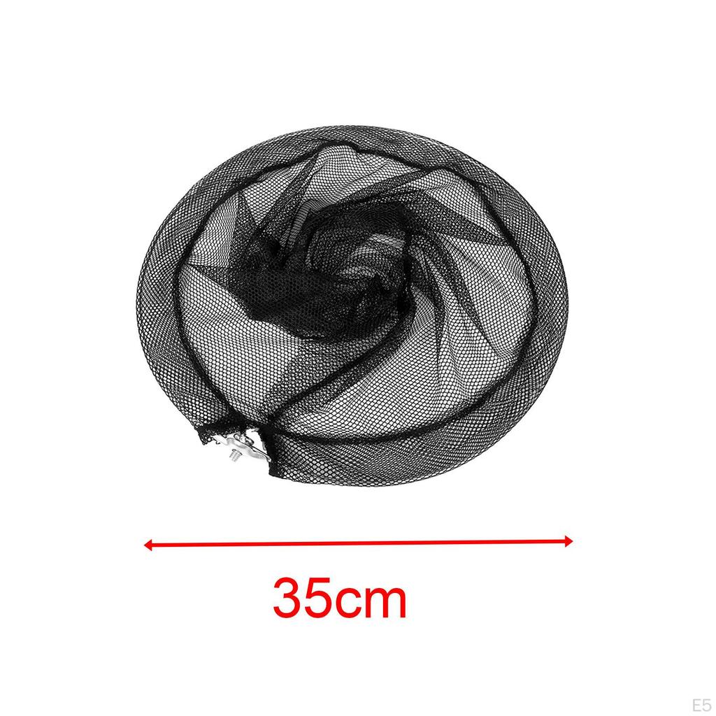 Fishing Landing Net Mesh Multifunctional Strong Load Bearing Practical Folding Head Tool