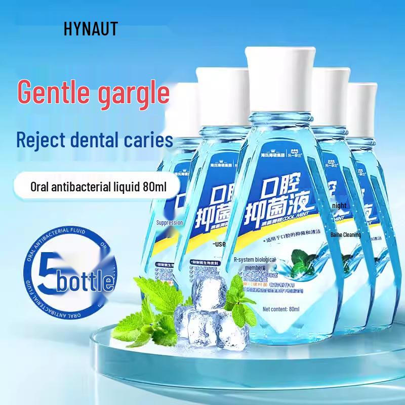 Hais Haina Refreshing Mint Antibacterial Mouthwash for Fresh Breath