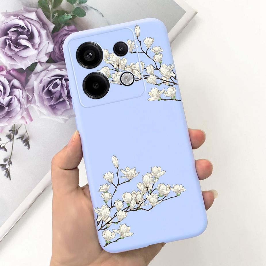 For Xiaomi Poco X6 Pro 5G Case Cute Fashion Cartoon Cover Soft TPU Phone Cases For Xiaomi Poco X6 PocoX6 Pro X6Pro Fundas Bumper