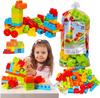 Plastic Constructor Technok 6801, 70 Elements Bright Colors