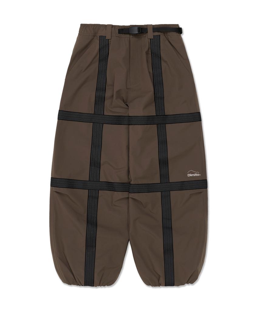DIMITO Reflective Line Banded Pants (Wide Fit Lv.2) Mud
