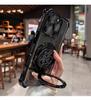 Four corners anti-drop applicable iPhone17Promax mobile phone case New Year's fortune bracket Apple 15 electroplating protective case