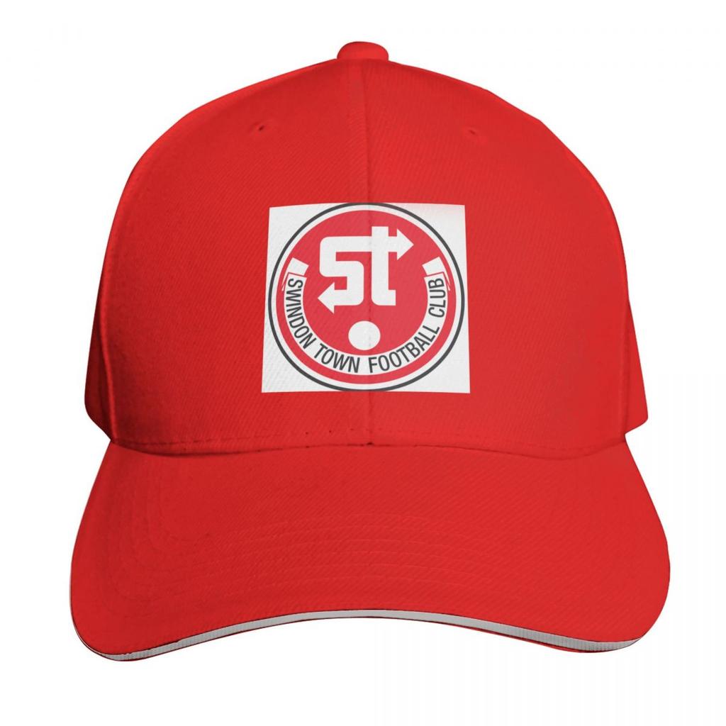 Swindon Town FC Retro S Classic Badge Baseball Cap Fishing Cap Sunhat Big Size Hat Womens Hats Unisexs