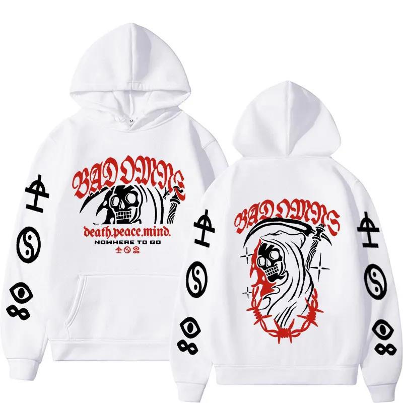 Bad Omens Rock Band Music Tour Print Hoodie Autumn Sweatshirt Men Womnen Fashion Brand Design Pullover Men's Fleece Hoodies